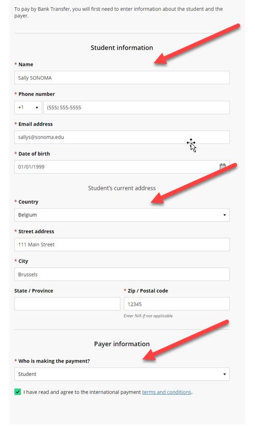 international payment 6a - step 1 international payment 6a - step 1