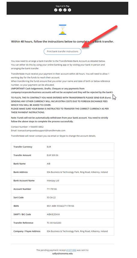 international payment 6a - step 3 international payment 6a - step 3