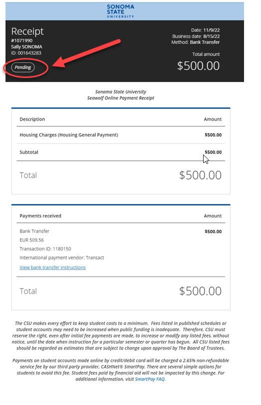 international payment 6a - step 4 international payment 6a - step 4