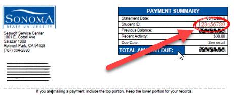 Student SSU ID Number